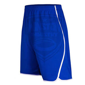Pantalones cortos de fútbol para hombre personalizados al por mayor, nuevo diseño, ropa deportiva de poliéster duradera, servicio OEM disponible - Product Image 2