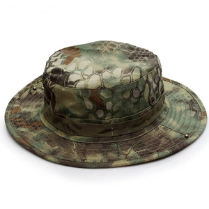 Chapeau de camouflage pour la pêche et la chasse avec protection solaire à large bord Matériau respirant léger Idéal pour l'aventure en plein air - Product Image 2