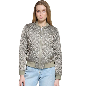 Long Sleeve Winter Warm Adult Size <b>Women's</b> <b>Bomber</b> <b>Jacket</b> Hot Sale Custom With OEM Service And Design <b>Women's</b> <b>Bomber</b> <b>Jacket</b> - Product Image 1