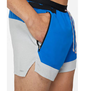 Pantalones cortos holgados de algodón con cordón elástico informal para hombre de último diseño de la mejor calidad a la venta a precios mayoristas - Product Image 3