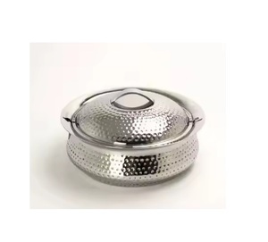 Excellent look Casserole polie argentée chauffe-plats chauffe-plats utilisation marmite avec buffet à prix abordable - Product Image 1