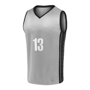 Maillot de basket-ball pour homme adulte, respirant, 100% polyester, logo avant, service OEM, nom de l'équipe - Product Image 5