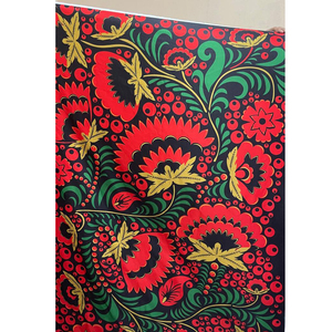 Por encargo de alta calidad Henry Plumeria flor poliéster personalizado tela Polinesia nuevo estilo impresión tela para Mumu vestido y Lava - Product Image 3