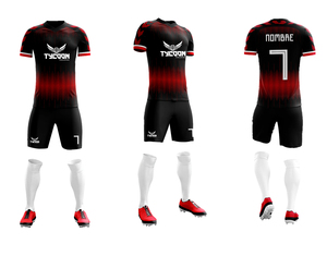 Uniforme de Football léger de haute qualité, entièrement personnalisé, vêtements de sport, maillots de Football/Shorts, uniforme de Football sublimé - Product Image 3