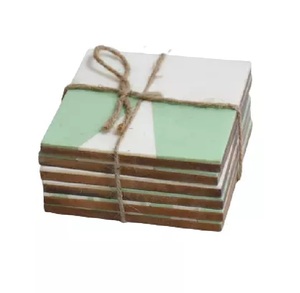 Posavasos de resina de precio al por mayor, posavasos de resina de tendencia de la mejor calidad con estilo, posavasos de resina de Color personalizado a granel - Product Image 2