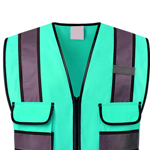 OEM Customise Fluorescent Visibility <b>Reflective</b> Safety Vest Class 2 Workwear Polyester <b>Material</b> Wholesale Supply - Product Image 3