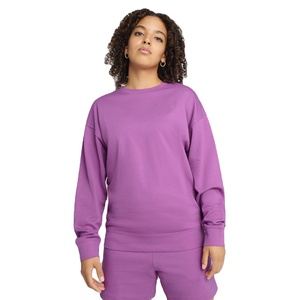 Sudadera y Pantalones Cortos de Algodón 100% con Cuello Redondo y Logotipo Personalizado Bordado para Mujer, Invierno 2026, OEM - Product Image 3