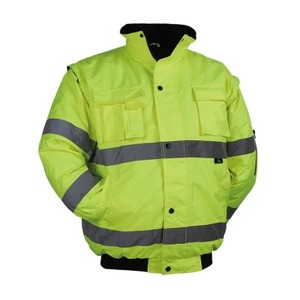 Ropa de Seguridad, Chaqueta de Trabajo Reflectante de Alta Visibilidad, Chaquetas de Seguridad de Invierno al por Mayor, Alta Visibilidad para la Construcción - Product Image 2