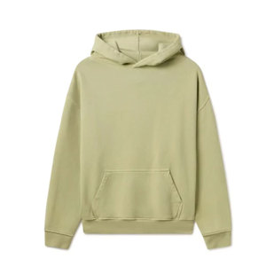 Pull à capuche en molleton pour hommes, élégant et confortable, grande taille, automne hiver, logo personnalisé, sweats à capuche en tissu épais surdimensionnés et ajustés - Product Image 4