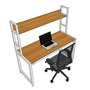 BFFB002-FBamboo 60x148x150cm Kt Hp Bn V K Thit B Vn Phng Vi Estantería Tin Nghi - Product Image 1