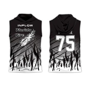 Camiseta de fútbol estilo americano 7v7 jugador de fútbol juvenil entrenamiento personalizado sublimado uniformes de fútbol americano sudaderas con capucha de fútbol - Product Image 6