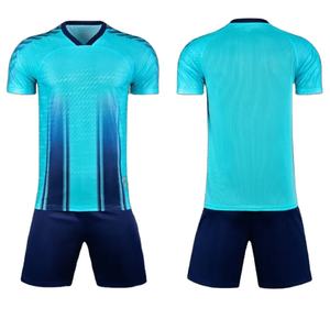 Conjunto de Camiseta de Fútbol de Malla Transpirable 25/26, Nuevo Uniforme de Fútbol de Verano para Hombre y Niños con Diseño Deportivo de Moda con Estampado de Franjas - Product Image 2