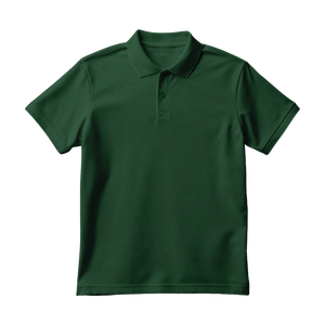 Chemise décontractée pour homme en coton piqué tricoté, anti-froissement, manches courtes, haute qualité, motif uni brodé, 220g, taille XL - Product Image 5