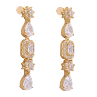 Superbes colliers en plaqué or 18 ct pour femmes bijoux en cz pour femmes colliers de bijoux mode bijoux en diamants américains