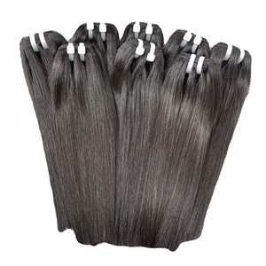 Extensions de cheveux de luxe prêtes à être expédiées Paquets de cheveux humains vietnamiens droits Trame Prix de gros de l'usine - Product Image 2