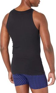 Algodón Cómodo Sendo Calidad superior Negro Tank Top Gym Wear Custom - Product Image 3