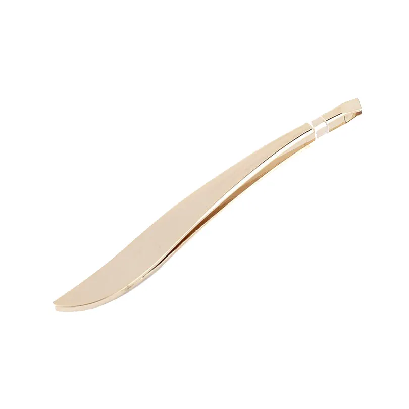 High Quality Stainless Steel Slanted Head Mini Eyebrow Clip Eyebrow Tweezers