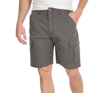 Short décontracté de bonne qualité pas cher de haute qualité gris 100% pur coton respirant pour hommes - Product Image 1