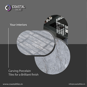 Carreaux de porcelaine de haute qualité 600x1200x9mm, finition brillante, aspect bois moderne, finition travertin GRAVEL MARINO - Product Image 6