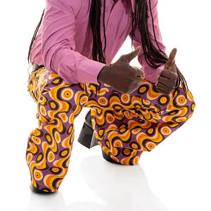 Pantalones Casuales de Hombre, Estampados Personalizados, de Alta Calidad, 100% Algodón, Antiarrugas, con Cierre de Cordón - Product Image 6