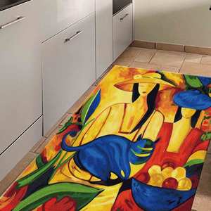 Tapis Picasso Femme et Chat, Tapis Pablo Picasso, Tapis de reproduction, Tapis en velours - Product Image 4