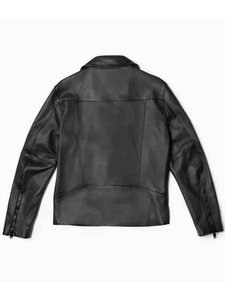Premium Men's Genuine Leather <b>Jacket</b> <b>Long</b> Sleeve Stand Collar Plus Size Front <b>Waterproof</b> Breathable Wholesale Unbeatable Price - Product Image 6