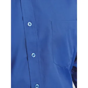Men's Long Sleeve Poplin Polo Shirt Corporate Merchandising Promotional Product - Product Image 3