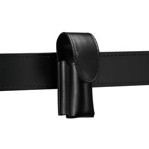 Étui pour spray au poivre de protection personnelle en cuir PU, porte-clés avec bouton-pression sécurisé, portable pour le transport quotidien - Product Image 3