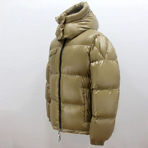 Vente en gros OEM doudoune d'hiver avec impression de logo personnalisé vestes bouffantes d'hiver pour hommes coupe-vent réfléchissantes imperméables pour l'extérieur vestes bouffantes pour hommes - Product Image 2