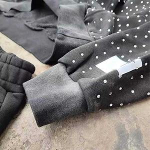 Chándal de lavado ácido para hombre de nuevo estilo 2025, fabricante superior con capucha y etiqueta personalizada, precio al por mayor para el invierno - Product Image 4