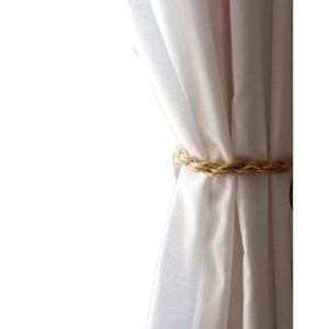 Cuerda yute cortina colgante Tieback titular calidad superior gran tamaño personalizado forma cortina titular y gancho bucle forma personalizada - Product Image 1