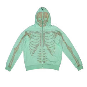 Nouveau stock Sweats à capuche confortables avec strass Taille adulte quantité minimale de commande basse Sweats à capuche avec strass à vendre - Product Image 2