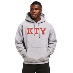 KAP Gris Pull À Capuche Premium Coton Mélange Grec Fraternité Vêtements Personnalisé Divine Neuf HBCU Greek Life Vêtements Streetwear - Product Image 1