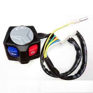 สวิตช์แฮนด์สีดำแบบ HI-LO สำหรับไฟหน้ารถมอเตอร์ไซค์ ยี่ห้อ Engine Stop Winler ผลิตในไต้หวัน สำหรับรุ่นใหม่ - Product Image 2