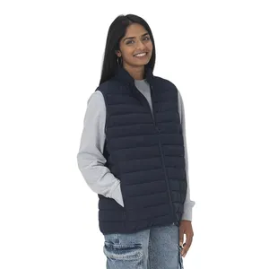 Gilet Trapuntato Riciclato Sostenibile, Felpa e Maglione Promozionali Eco-Friendly - Product Image 2