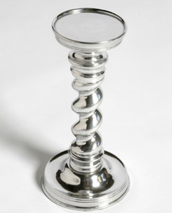 Bougeoir en métal au Design moderne avec métal en Aluminium et bougeoir de finition peint à la main - Product Image 5