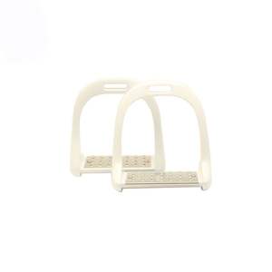 Equipo ecuestre de construcción Premium Estribos para carreras de caballos Estribos para montar a caballo de estilo inglés cómodos de aluminio - Product Image 3