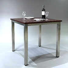 Pieds de table industriels modernes en acier inoxydable à hauteur réglable pour meubles de cuisine, hôtel, bureau et restaurant - Product Image 6