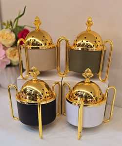 Quemador de Incienso de Metal con Diseño Hermoso, Quemador de Incienso con Diseño Grabado y Aroma, Diseño Martillado en Venta con Aspecto de Vidrio - Product Image 5