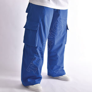 Pantalones de esquí con aislamiento profesional OEM 2025 para hombre, impermeables, para invierno, deportes al aire libre, nieve, esquí, pantalones holgados, a prueba de viento, estampado - Product Image 2