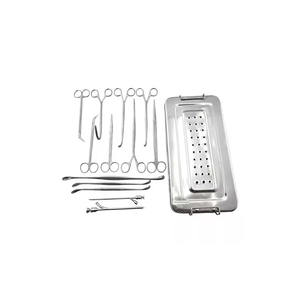 Juego de Instrumentos Quirúrgicos Alemanes de Acero Inoxidable de Grado Quirúrgico, Autoclavables y Reutilizables para Colecistectomía, Narham Enterprises - Product Image 3