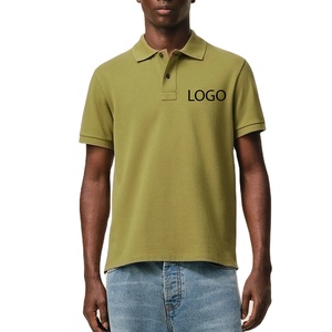 Polo homme slim fit à manches courtes, confortable et respirant, col rabattu / Chemise à prix d'usine, polo uni personnalisé - Product Image 1