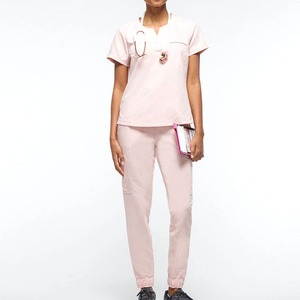 Uniforme d'allaitement respirant à la mode tricoté gommage médical porter en stock - Product Image 1