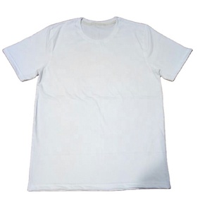 180 gsm bonne qualité t-shirt vierge pour transfert de chaleur vinyle DTG décharge sérigraphie t-shirt personnalisé hommes T-shirts à manches courtes - Product Image 2