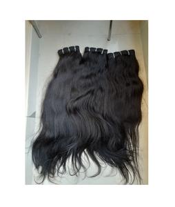 Extensions de cheveux humains alignés par cuticule vierge brésilienne doublement étirée de haute qualité Remy Hair Natural Wave - Product Image 4