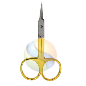 Ciseaux à cuticules de salon d'élite, super tranchants, pointe en forme de flèche, design multicolore, ciseaux à cuticules incurvés de luxe, ultra-tranchants, pointe en forme de flèche - Product Image 4