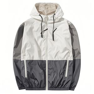 Wholesale Outdoor Jackets Custom Waterproof <b>Mens</b> Windbreaker Softshell Premium Quality Sublimation Custom Factory Supply - Product Image 3