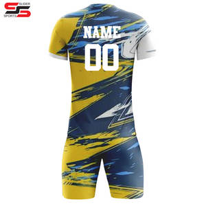 Vente en gros de maillots de football de qualité Kits d'uniformes personnalisés Dernier modèle personnalisé Maillot de football Uniforme de football - Product Image 6