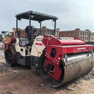 XMR403 4000Kg 4 Ton Tambor doble Mini rodillo de carretera Construcción vibratoria mecánica - Product Image 3