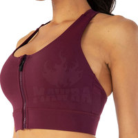 Soutien-gorge de sport respirant sans couture de qualité supérieure, à maintien élevé, fabriqué au Pakistan, personnalisable, pour femmes